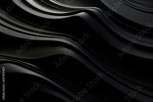 Abstract smooth black background closeup texture of black color