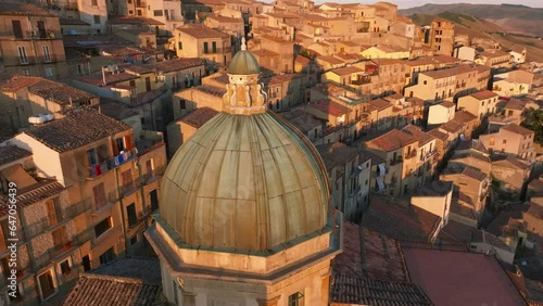 Gangi (Sicily, Italy) Drone photo