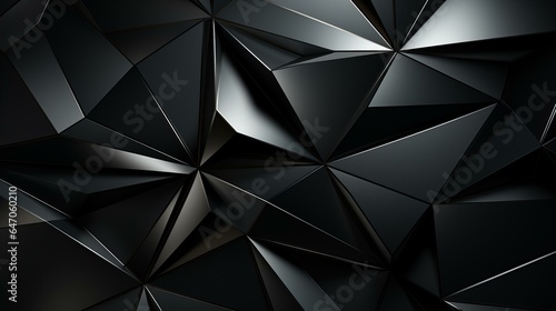 黒色の幾何学的な背景