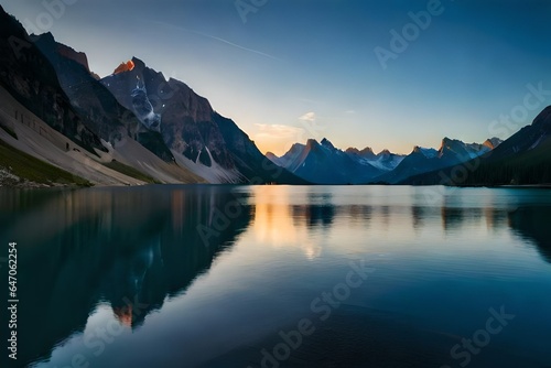 lake in the mountains © Hassan