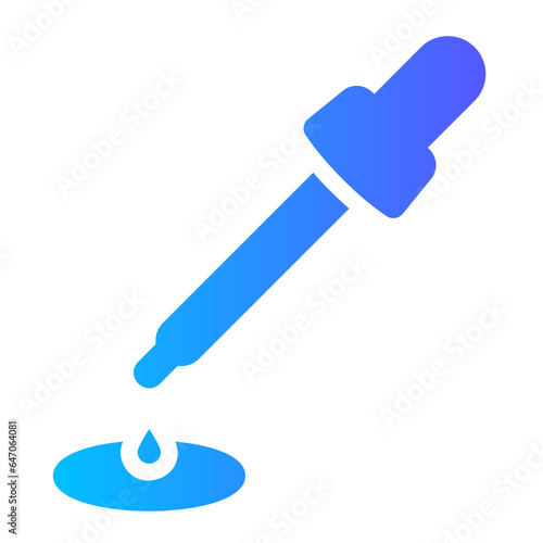 pipette gradient icon