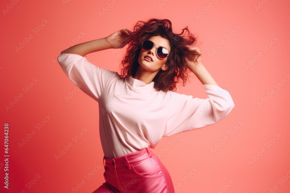 Woman portrait . Advetisment flyer poster background Woman portrait . Advetisment flyer poster background