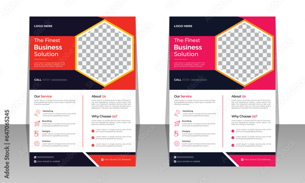 Business Flyer Design Template for your business advertisements. Business Flyer Design Template for your business advertisements.