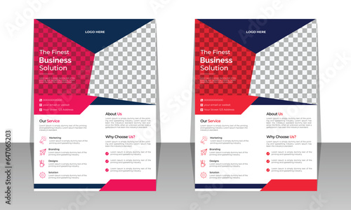 Business Flyer Design Template for your business advertisements. Business Flyer Design, Marketing Agency Flyer Template.