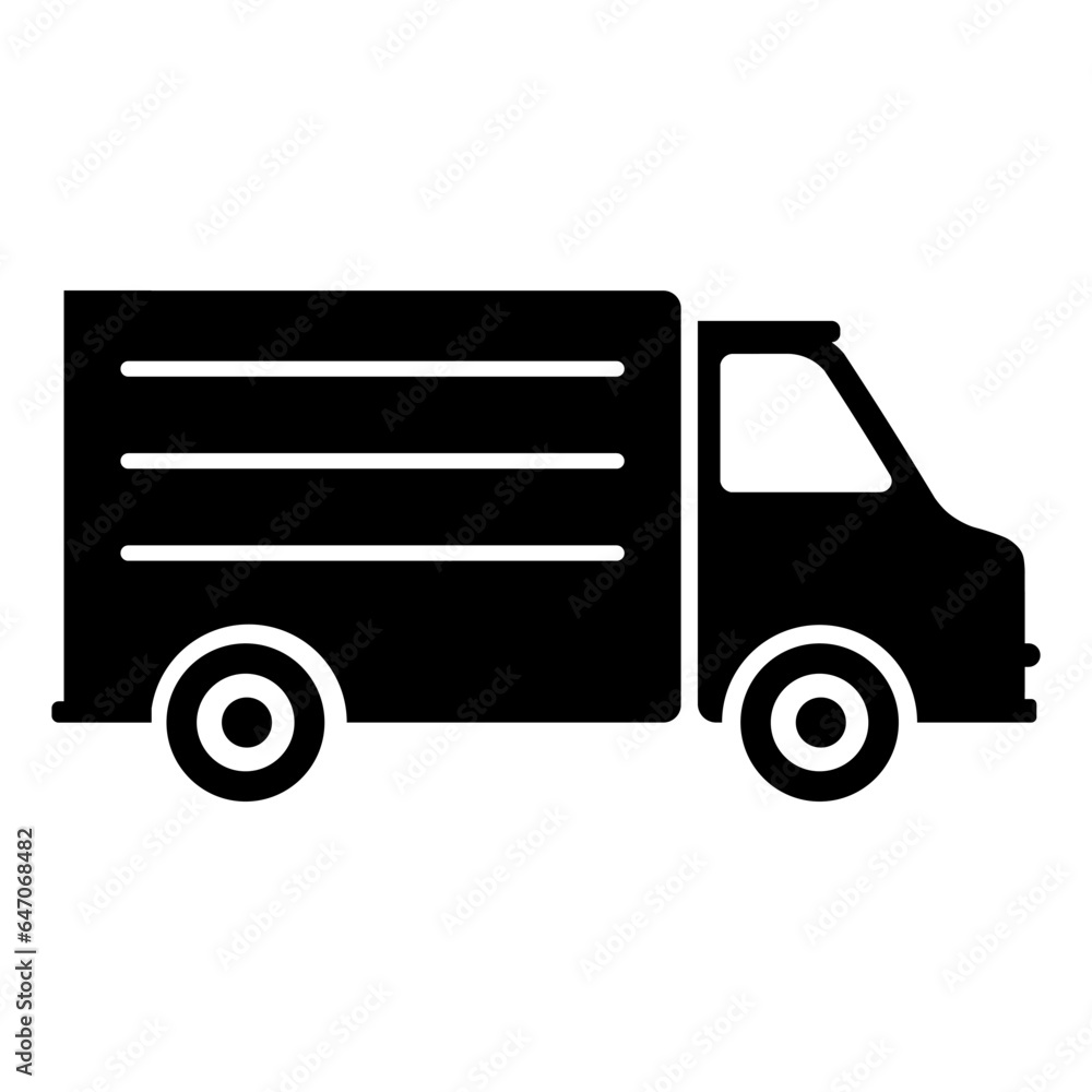 Delivery truck icon vector for web and mobile app. Delivery truck sign and symbol. Shipping fast delivery icon Delivery truck icon vector for web and mobile app. Delivery truck sign and symbol. Shipping fast delivery icon