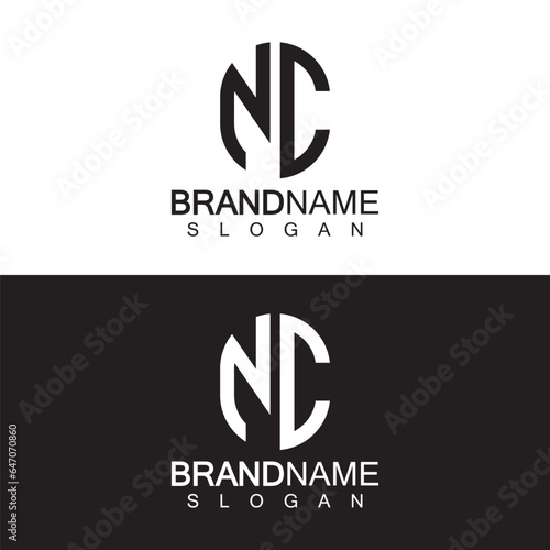 Free Download Alphabet Letters CN or NC business logo design - GFXLoad