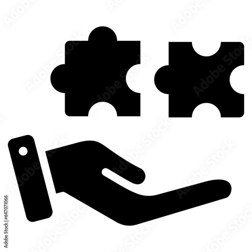 Contributing Glyph Icon