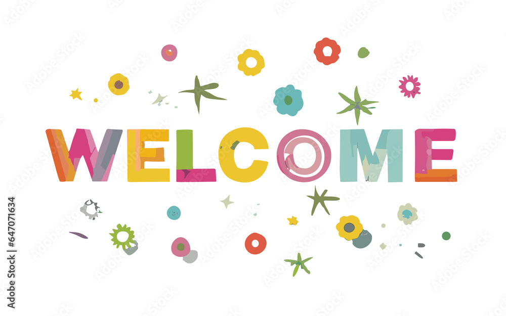 Welcome design-Transparent-PNG Welcome design-Transparent-PNG
