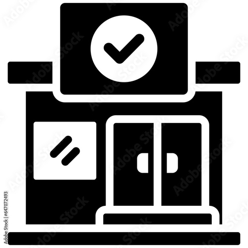 Anchor Store Glyph Icon