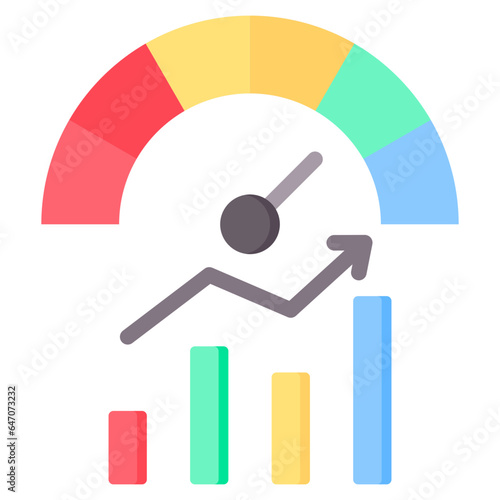 Kpi Flat Icon