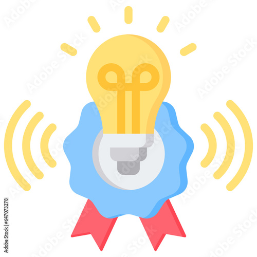 Brand Awareness Flat Icon