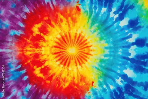 Colorful tie dye watercolor background