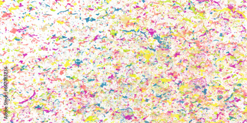  colorful of watercolor spray and splash on white background l celebration flakes and vivid flares to entertain and decorate party
