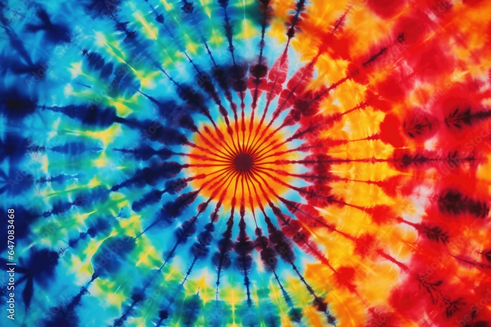 Colorful tie dye watercolor background