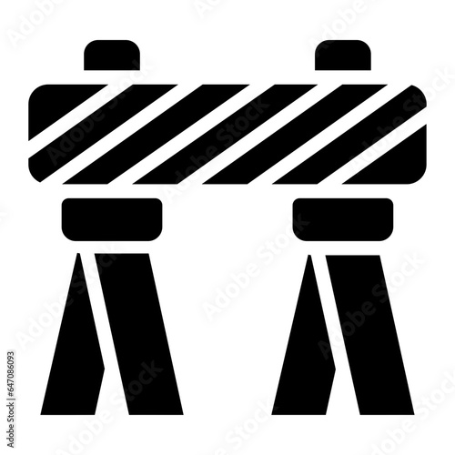 barrier Solid icon