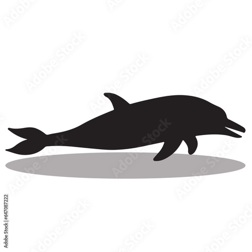 Dolphin Silhouette, cute Dolphin Vector Silhouette, Cute Dolphin cartoon Silhouette, Dolphin vector Silhouette, Dolphin icon Silhouette, Dolphin Silhouette illustration, Dolphin vector 
