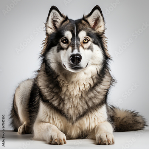 Cute Siberian Husky Dog