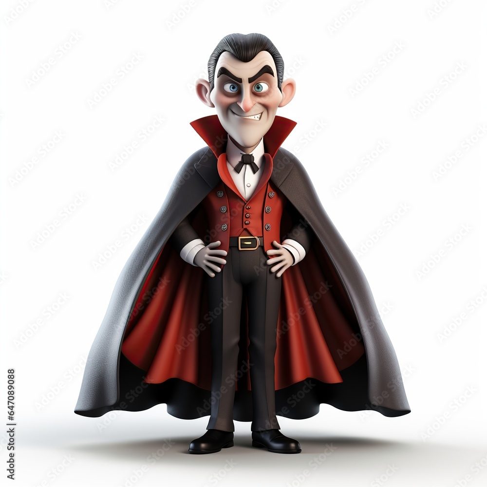 3d Dracula Costume Halloween