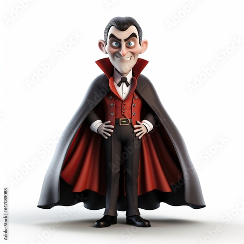 3d Dracula Costume Halloween