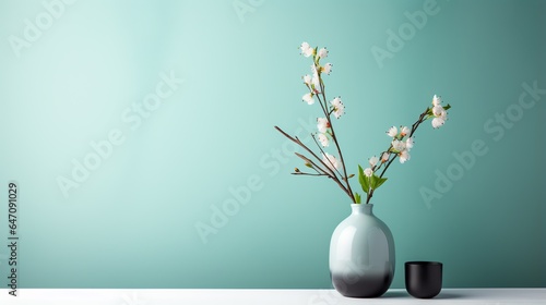 vase with flowers