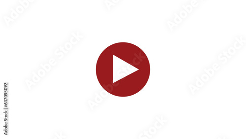 Free Download Play button icon. play button sign, symbol. - GFXLoad
