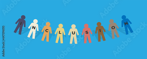 Diversity And Inclusion. Business Employment Leadership