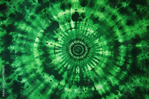 Green tie dye background