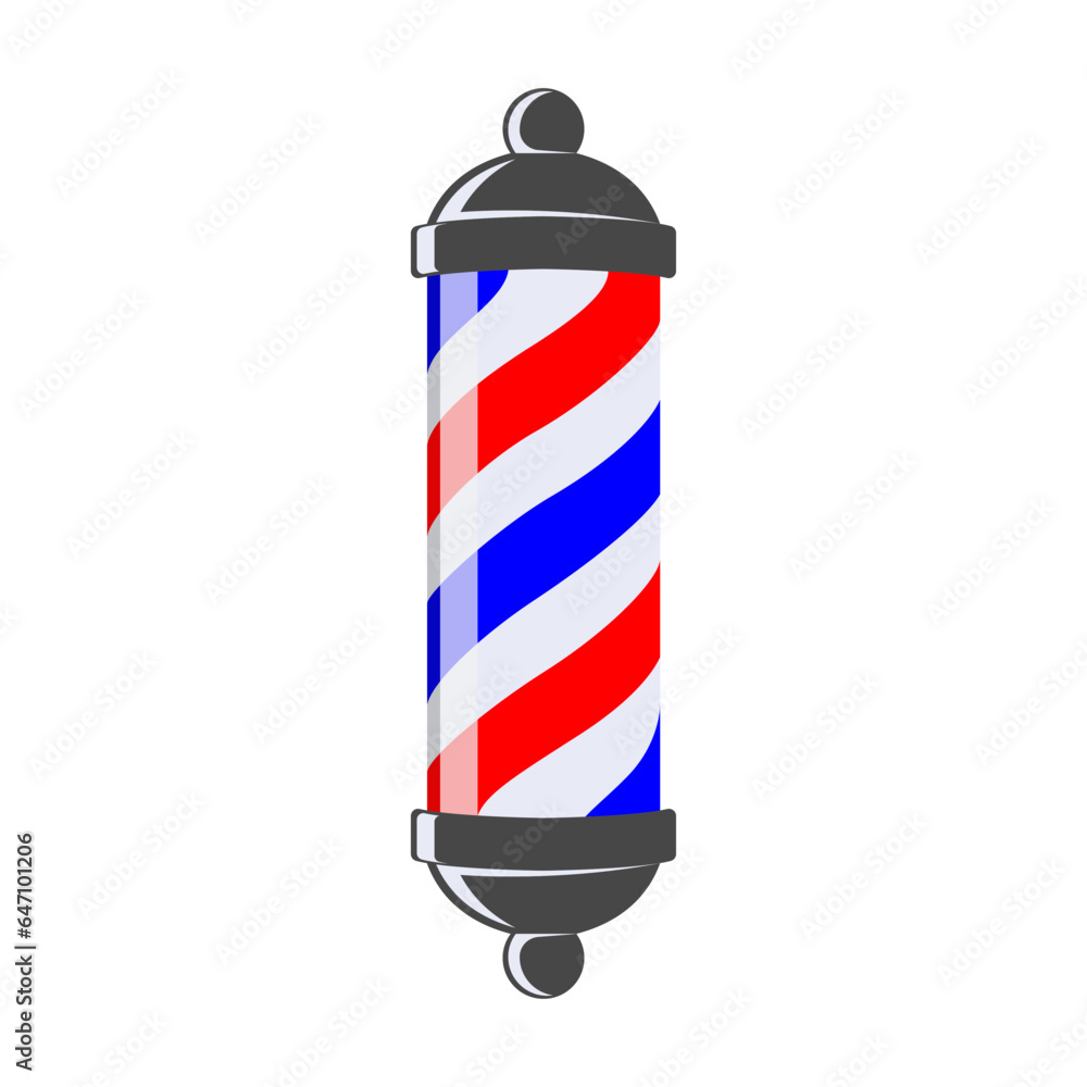 barber pole icon design vector template barber pole icon design vector template