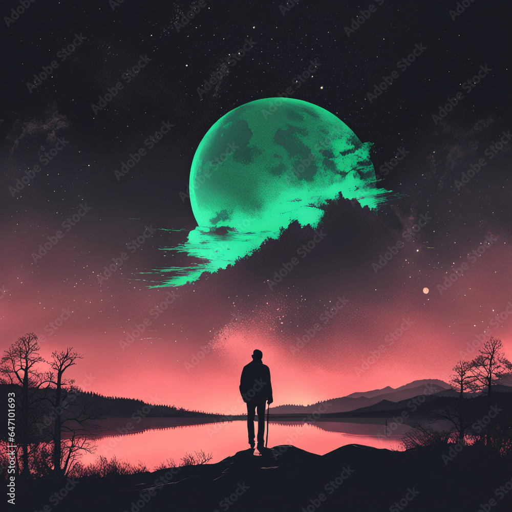 person in the night person in the night
