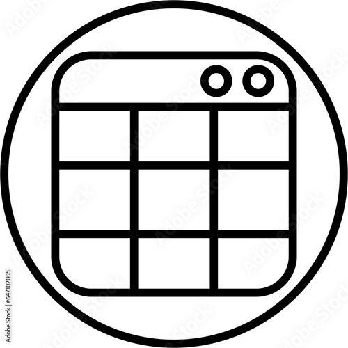35 - Table Icon