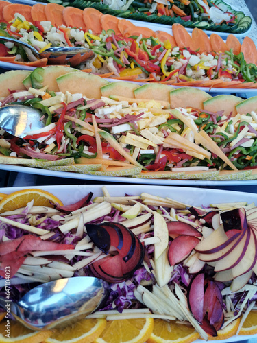 delicious vegetable salad from the egypt