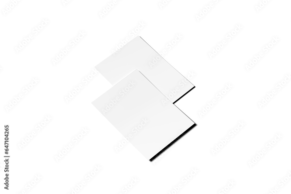 New design, a blank A4 photorealistic brochure mockup with a white background. New design, a blank A4 photorealistic brochure mockup with a white background.