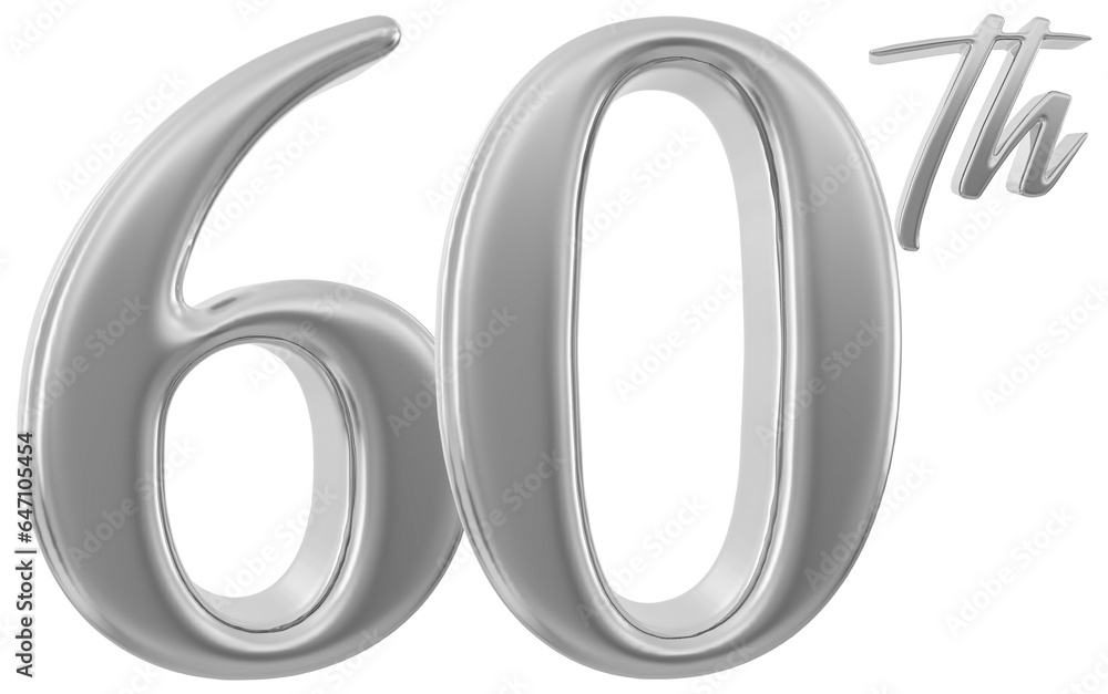 60 th anniversary - silver number anniversary 60 th anniversary - silver number anniversary