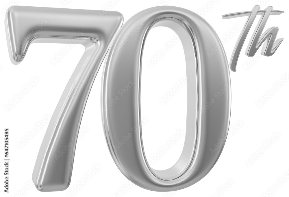 70 th anniversary - silver number anniversary 70 th anniversary - silver number anniversary