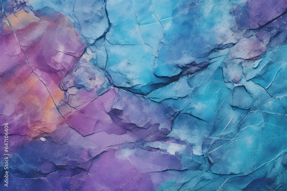 Abstract Watercolor Texture in Cool Tones
