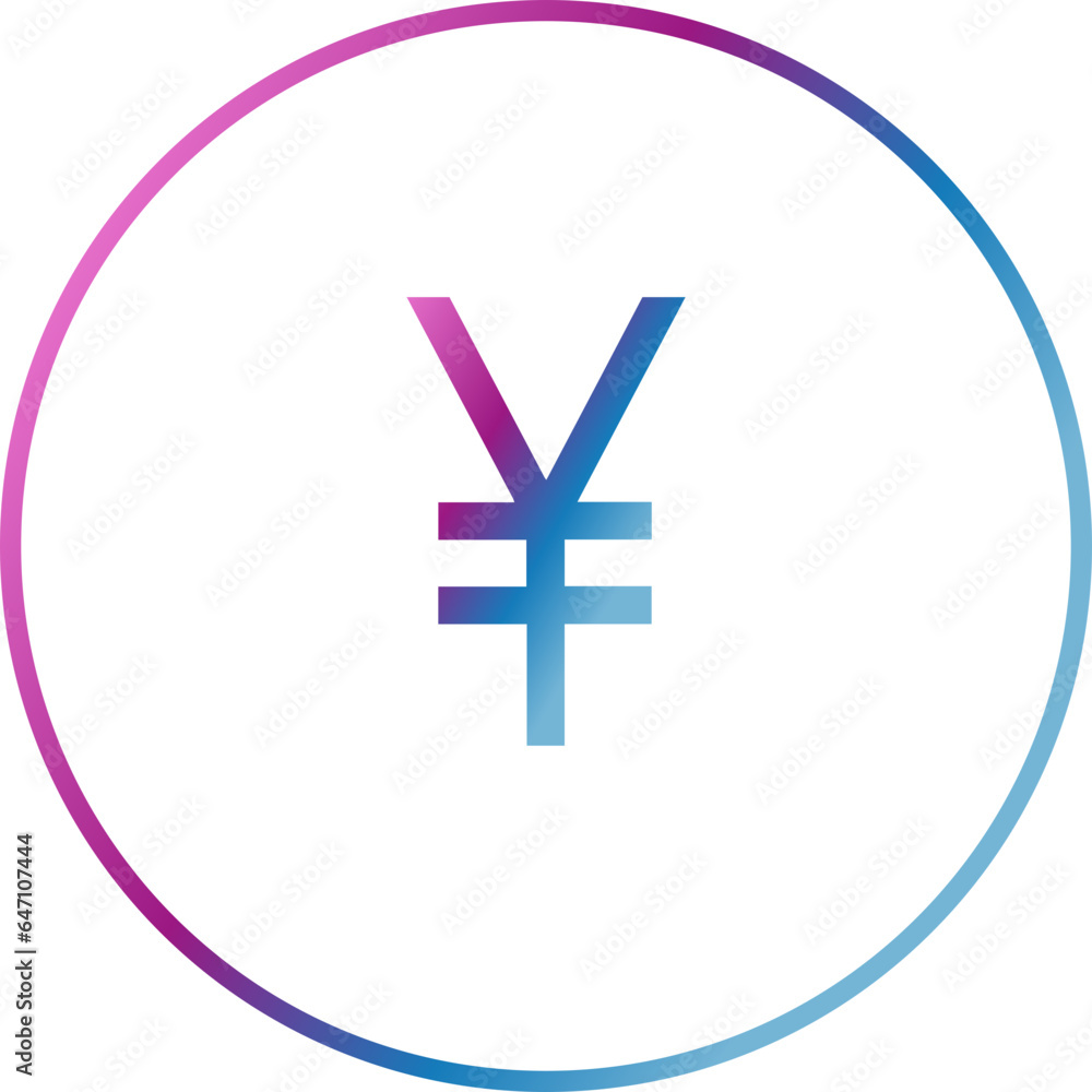 Obraz premium Yuan Symbol