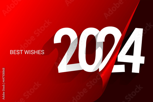 2024 - happy new year - best wishes 2024 background