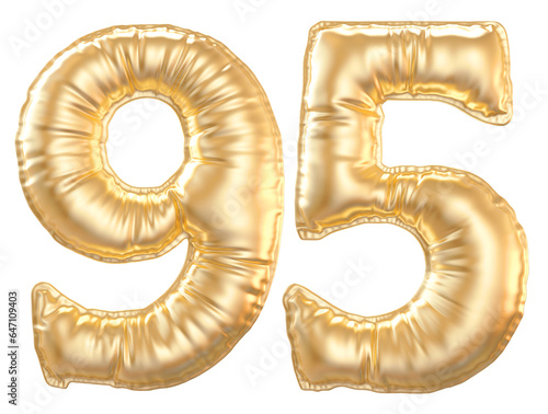 Golden Balloon Number 95