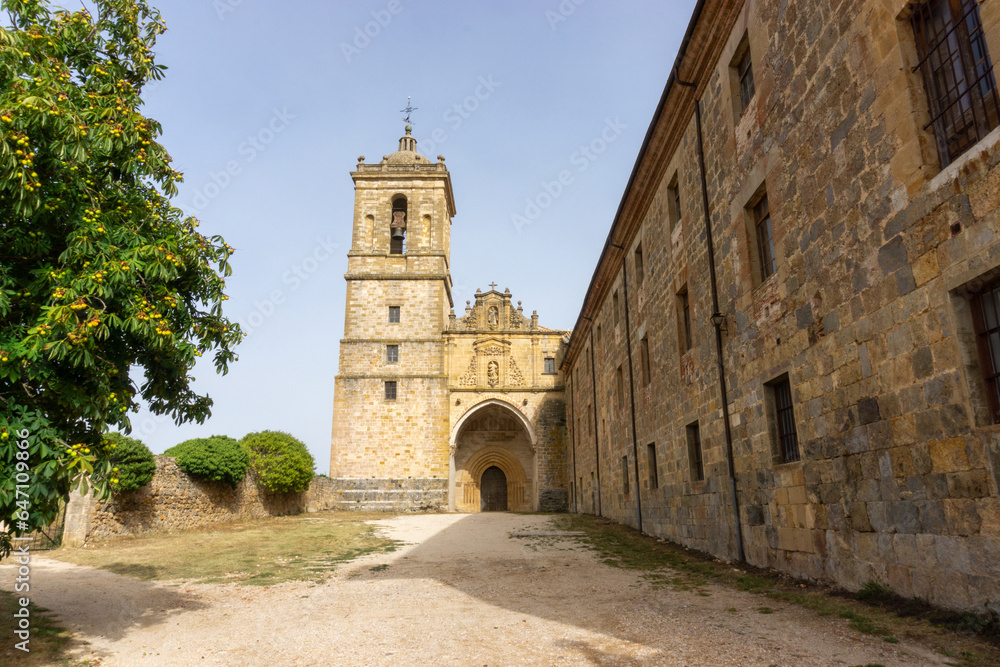 Church of the monastery of Santa María la Real de Irache (12th century). Ayegui, Navarre, Spain.