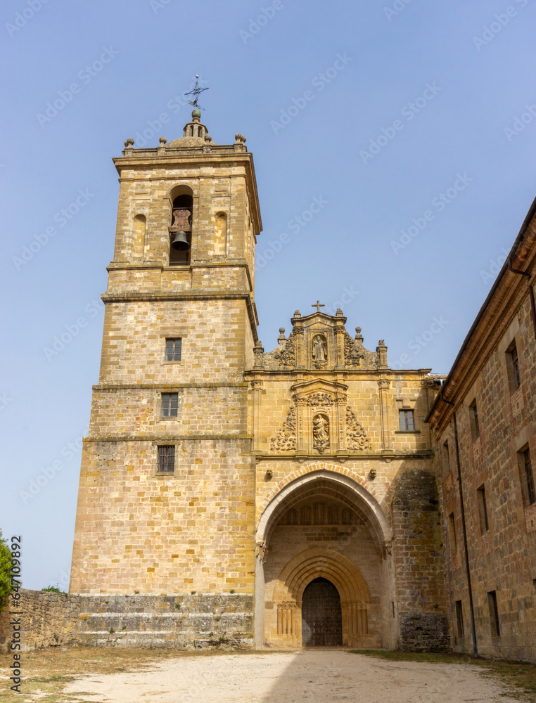 Church of the monastery of Santa María la Real de Irache (12th century). Ayegui, Navarre, Spain.