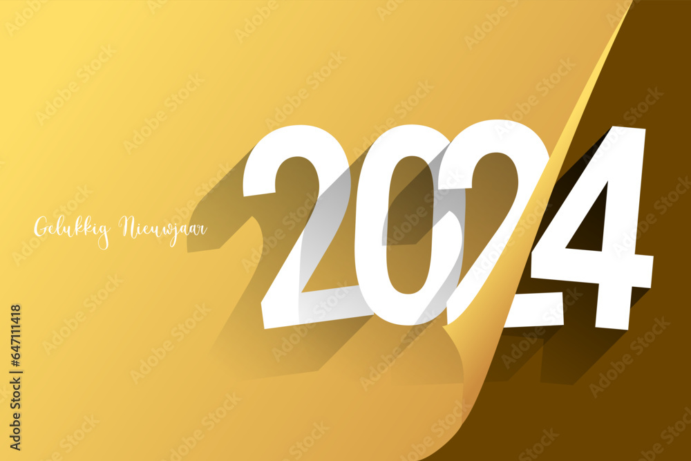 2024 - gelukkig nieuwjaar 2024