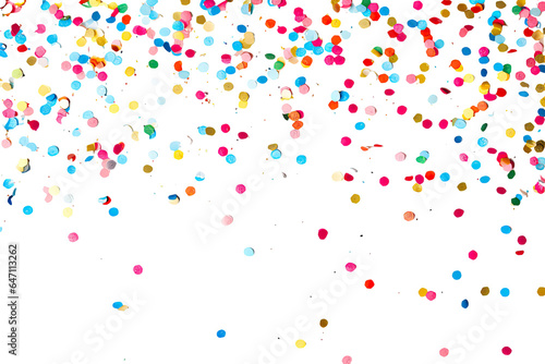 Confetti and Streamers Party Scatter