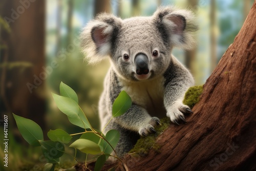 Koala's Whiskered World: An Ultra Realistic 4K Wildlife Encounter