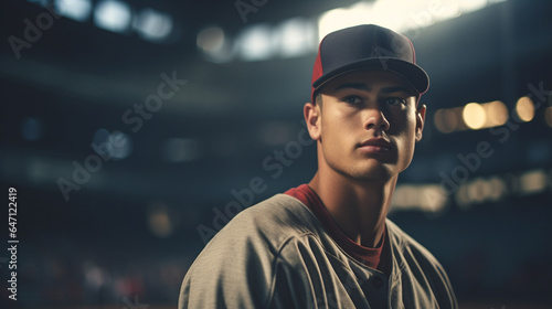 Baseball's Elite: Cinematic Stadium Portraits, Generative AI