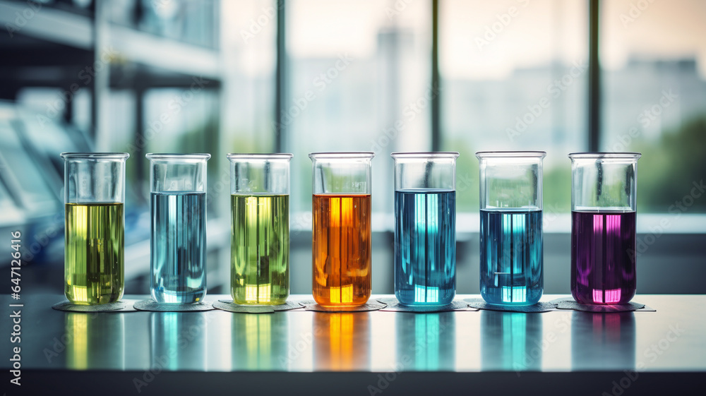 Test-tube in lab. Test-tube in lab.