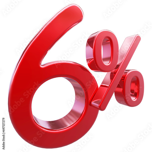 6 percent discount number