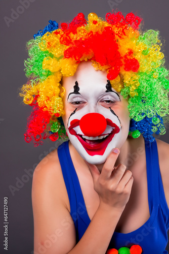 Portrait Of Clown