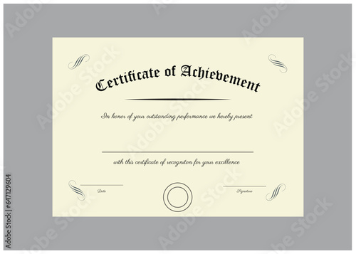 school certificate template