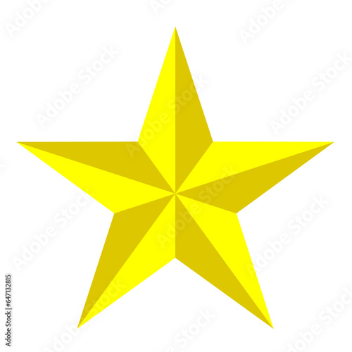 Illustration of a star on a white background.