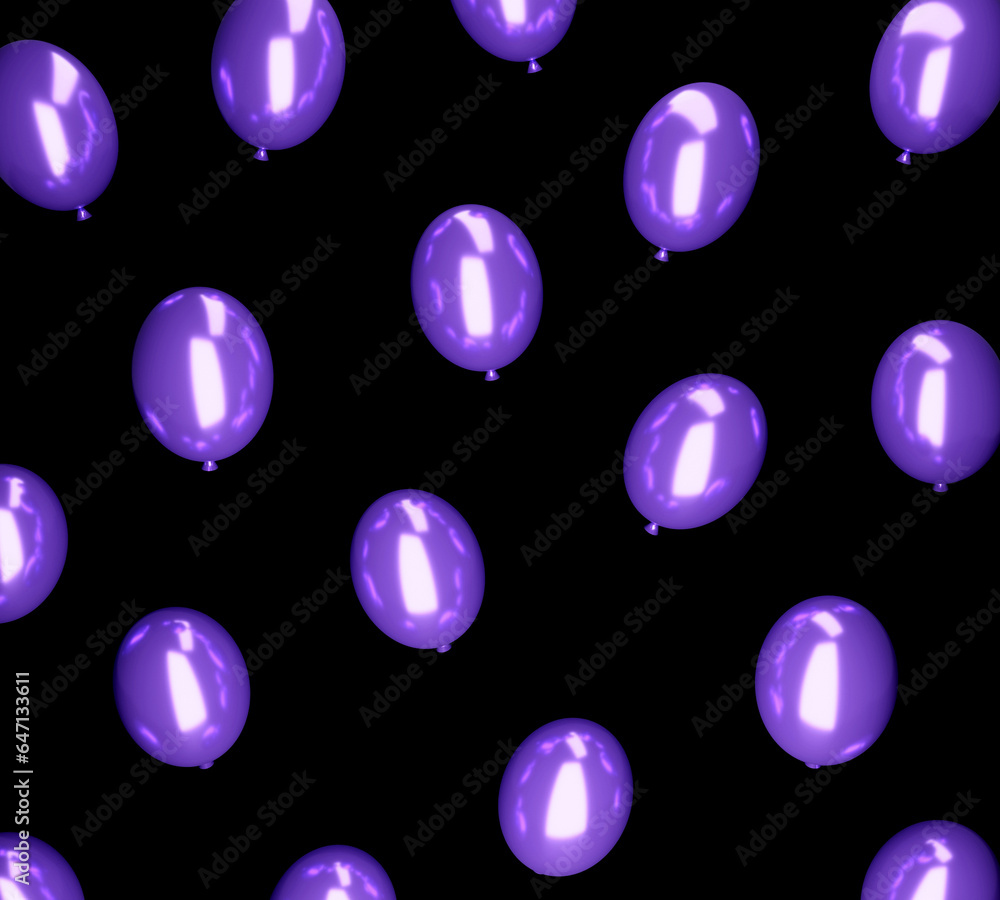 Fioletowe balony urodzinowe tło Fioletowe balony urodzinowe tło